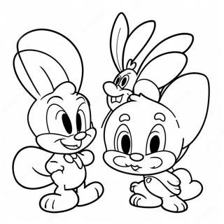 Pagina Para Colorir Tiny Toons 40063-31678