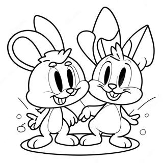 Pagina Para Colorir Tiny Toons 40063-31680