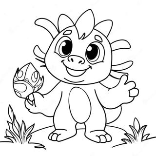 Pagina Para Colorir Criaturas Magicas Do Wallykazam 40894-32313