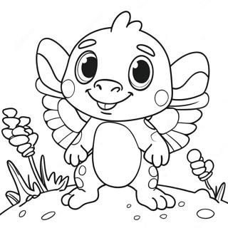 Pagina Para Colorir Criaturas Magicas Do Wallykazam 40894-32316