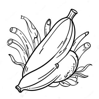 Banana Do Fortnite Páginas Para Colorir