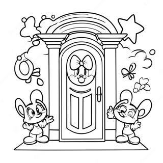 Disney Doorables Páginas Para Colorir