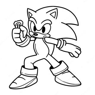 Pagina Para Colorir Do Sonic Prime Nine 43493-34377