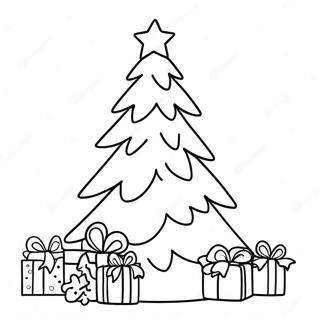 Pagina Para Colorir Da Arvore De Natal Para Pre Escolares 44473-35158