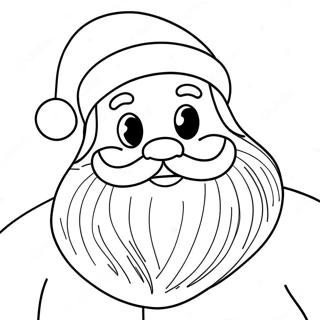 Pagina Para Colorir Do Papai Noel Alegre 44474-35168