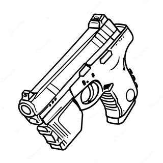 Pagina Para Colorir Da Pistola Glock 45713-36150