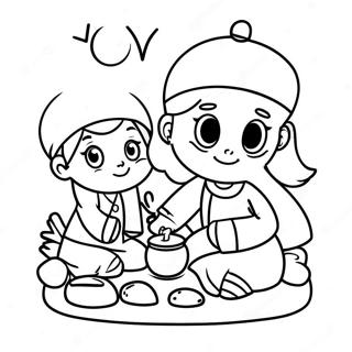 Pagina Para Colorir Islamica Infantil 45853-36247