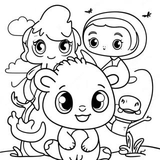 Pagina Para Colorir Dos Personagens Do Mundo Do Karma 45924-36308