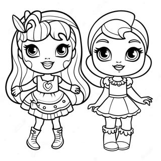 Monster High Bebê Páginas Para Colorir