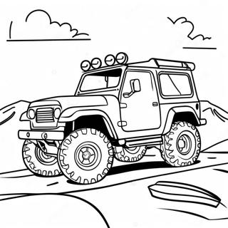 Pagina Para Colorir De Veiculo Off Road 46243-36554