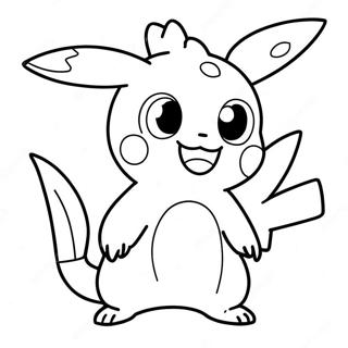 Pagina Para Colorir De Clipart De Pokemon Em Preto E Branco 46493-36747