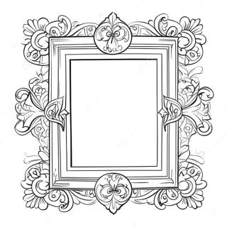 Pagina Para Colorir De Moldura Decorativa 47143-37281