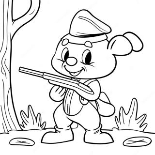 Paginas Para Colorir De Elmer Fudd Cacando 48894-38669