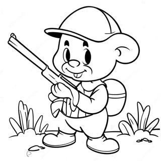 Paginas Para Colorir De Elmer Fudd Cacando 48894-38671