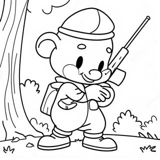 Paginas Para Colorir De Elmer Fudd Cacando 48894-38672