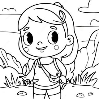 Hilda Páginas Para Colorir