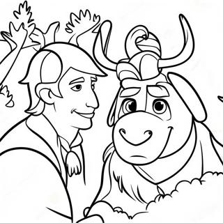 Pagina Para Colorir Kristoff E Sven 52373-41429