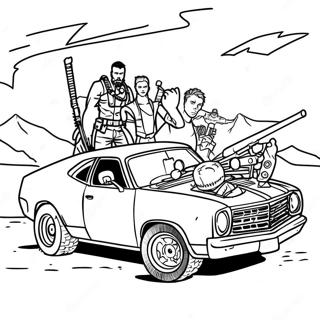 Pagina Para Colorir Mad Max Estrada Da Furia 52783-41756