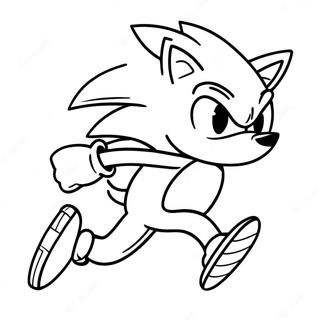 Pagina Para Colorir Do Sonic The Hedgehog Correndo Rapido 5331-4239