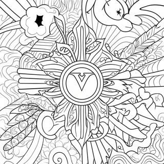 Pagina Para Colorir Do Logo Do Valorant 53583-42385