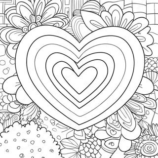 Pagina Para Colorir Do Coracao Be Mine 54243-58906