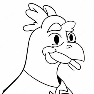 Foghorn Leghorn Páginas Para Colorir