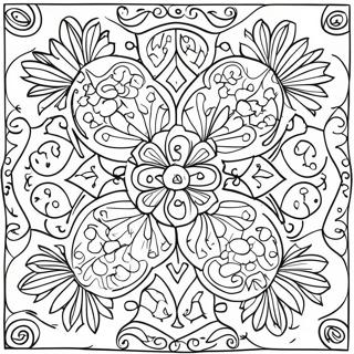 Pagina Para Colorir De Azulejos Coloridos Talavera 55584-43985