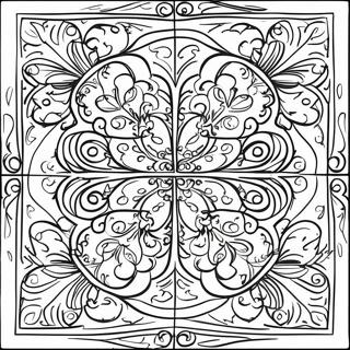 Pagina Para Colorir De Azulejos Coloridos Talavera 55584-43986