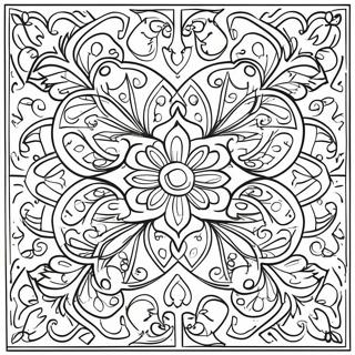 Pagina Para Colorir De Azulejos Coloridos Talavera 55584-43988