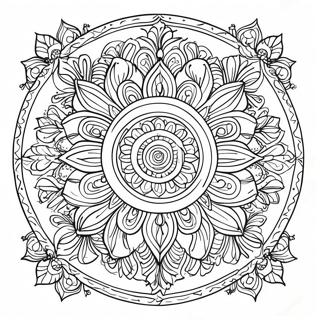 Pagina Para Colorir De Mandala De Linhas Finas 56563-44742