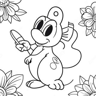 Pagina Para Colorir De Tatuagem Da Disney 57153-45220