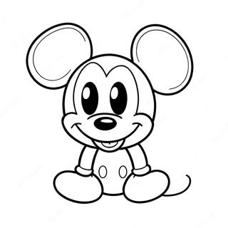 Pagina Para Colorir De Tatuagem Do Mickey Mouse 57154-45226