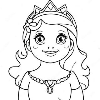 Pagina Para Colorir Do Jogo Da Princesa 57243-45291