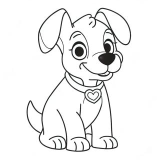 Cão Da Disney Páginas Para Colorir