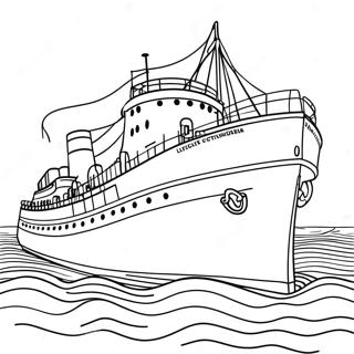 Pagina Para Colorir Navio Edmund Fitzgerald 58053-45934