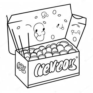 Pagina Para Colorir Da Caixa Colorida Dos Doces Nerds 58794-58940