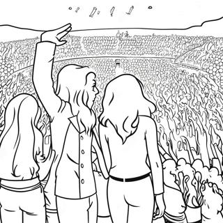 Pagina Para Colorir Do Concerto Classico Do Led Zeppelin 60054-47524