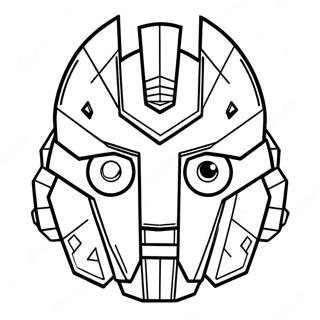 Pagina Para Colorir Do Logotipo Dos Transformers A Luta Pela Lua 61033-48279