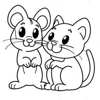 Pagina Para Colorir Gato E Rato 61653-48783