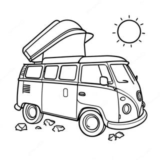 Pagina Para Colorir De Uma Van De Camping 6340-5037