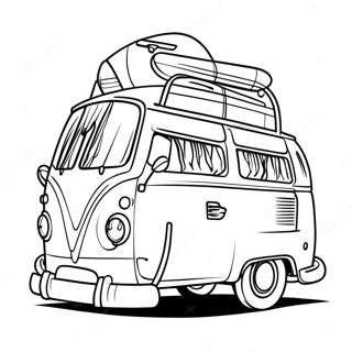 Pagina Para Colorir De Uma Van De Camping 6340-5040