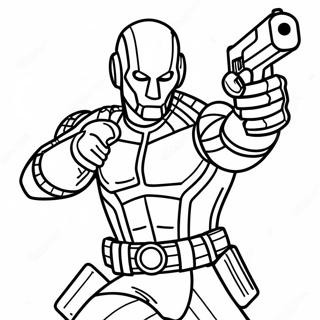 Deadshot Páginas Para Colorir