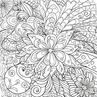 Pagina Para Colorir Padroes De Zentangle De Natal 65253-51654