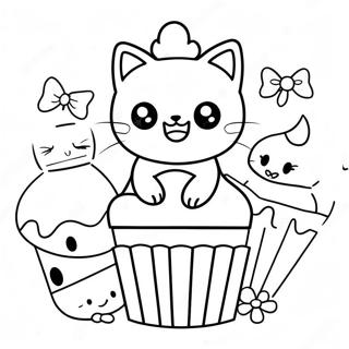 Pagina Para Colorir Chococat Fofo Com Amigos 6601-5264