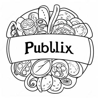 Pagina Para Colorir Do Logotipo Da Publix 66394-52541