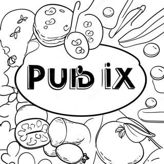 Pagina Para Colorir Do Logotipo Da Publix 66394-52543