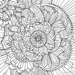 Pagina Para Colorir Mandala Para Adultos 66454-52589