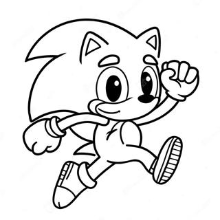 Sonic De Creme E Queijo Páginas Para Colorir