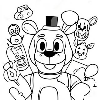 Pagina Para Colorir Do Fnaf Sb 68954-54573