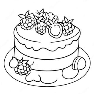 Pagina Para Colorir Torta De Framboesa 69234-54795